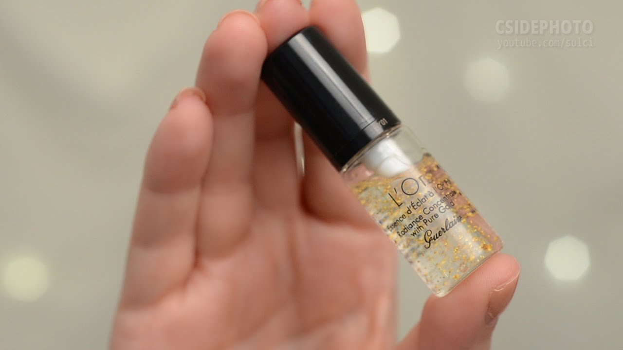 Guerlain L'or Radiance Concentrate Make Up Base Review, Demo & 12Hr Wear Test