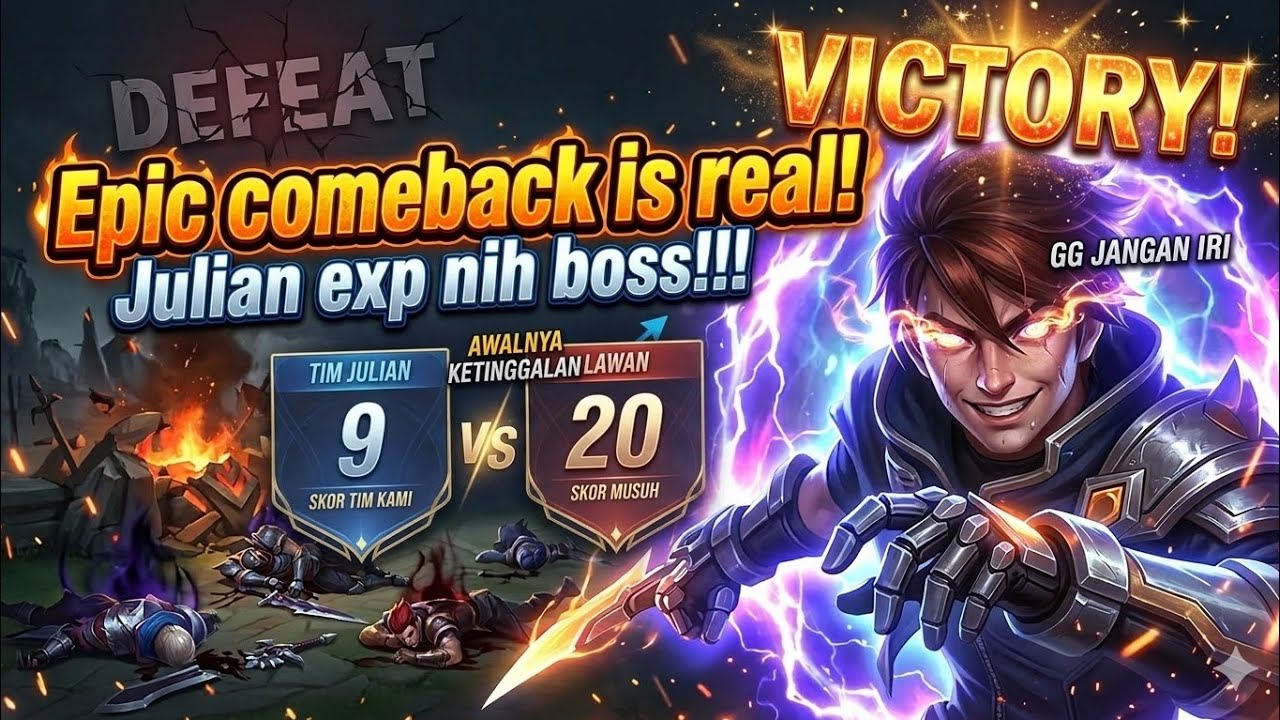 EPIC COMEBACK IS REAL ❗❗ JULIAN EXP LANE MASIH META KAH DI SEASON INI ❓❗| MLBB
