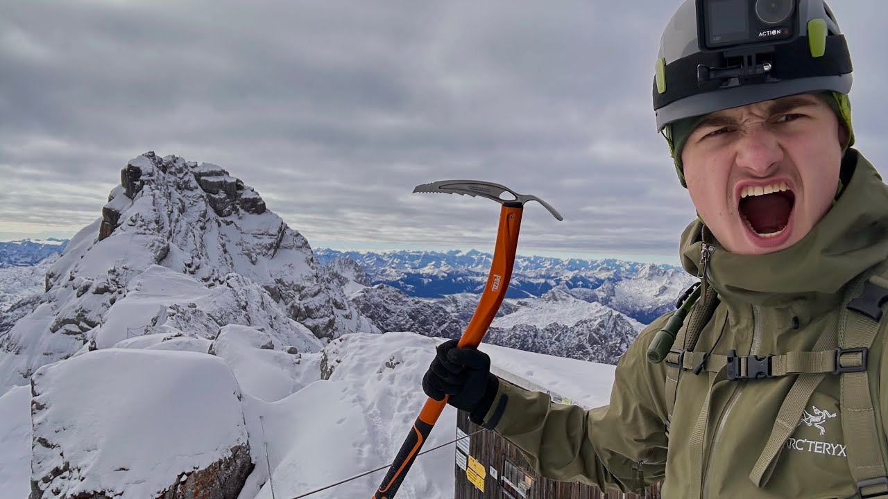 DICHT AM ABGRUND-Watzmann&uuml;berschreitung im Winter 