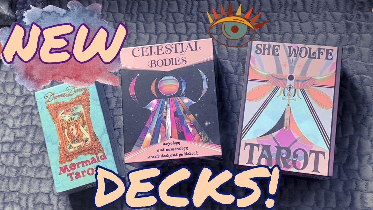 UNBOXING Shewolfe Tarot, Celestial Bodies, Mermaid Tarot