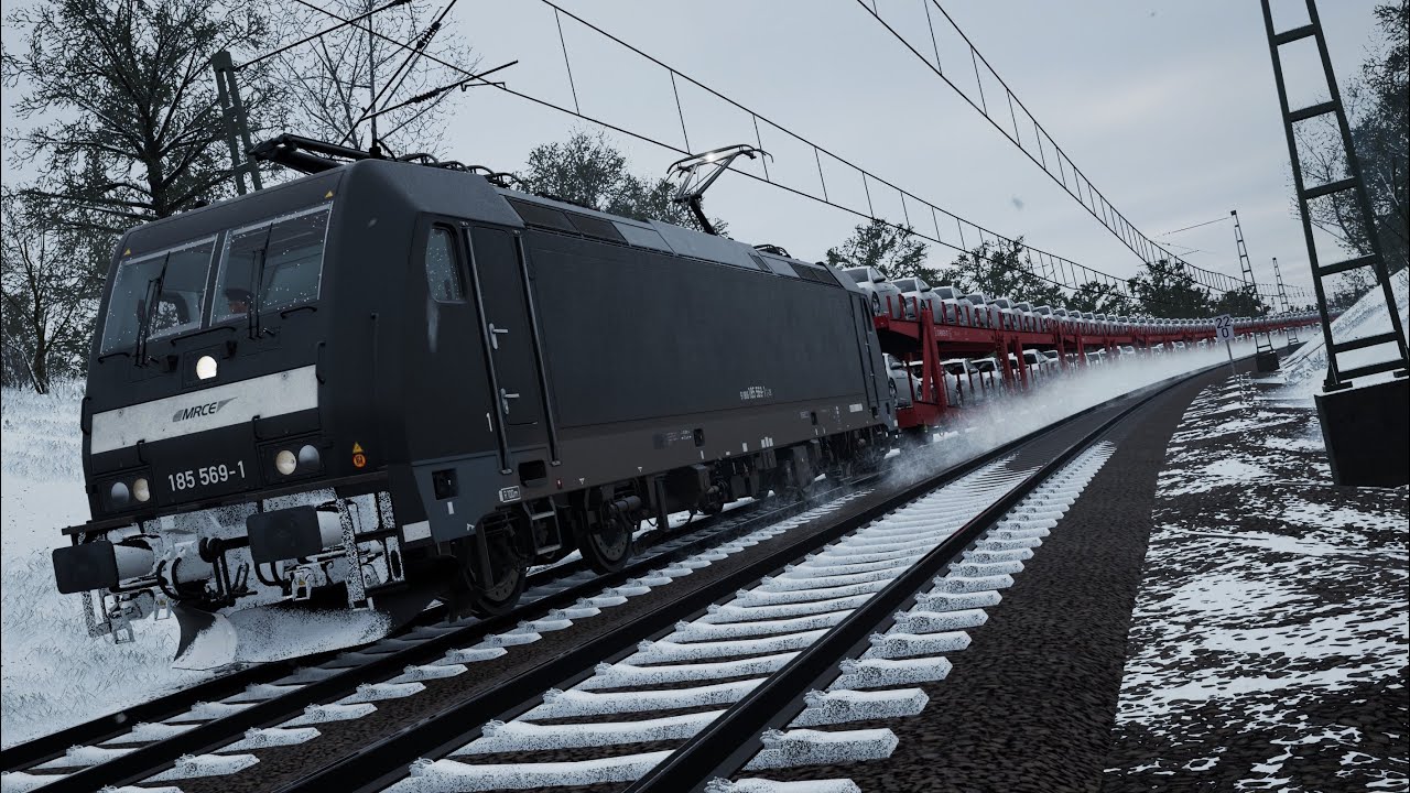 Freight Operations with the MRCE BR 185 | Dresden - Riesa | Train Sim World 5 | 4K60 HDR