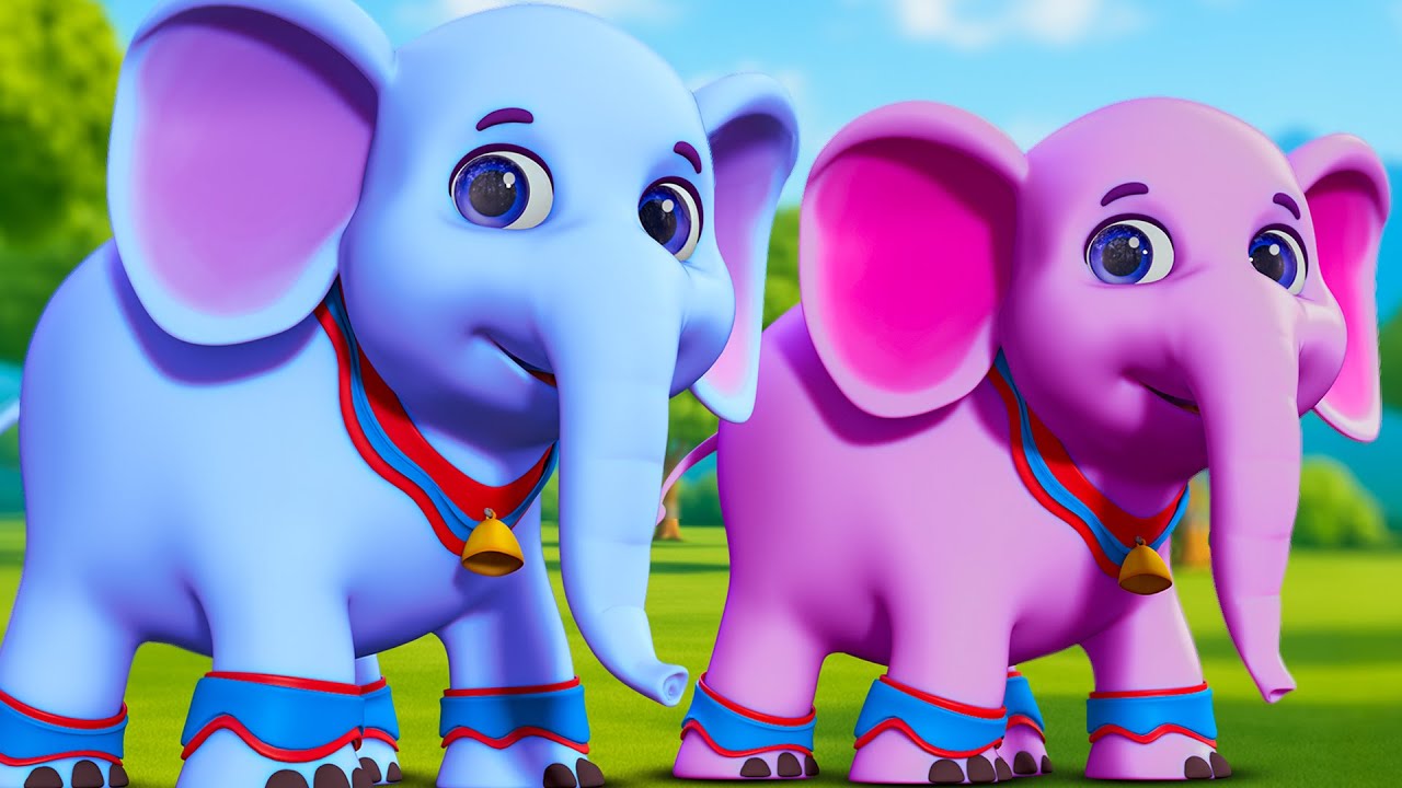 Ek Mota Hathi | एक मोटा हाथी | Garmi Ki Chutti | Hindi Nursery Rhymes & Kids Balgeet Song Poem