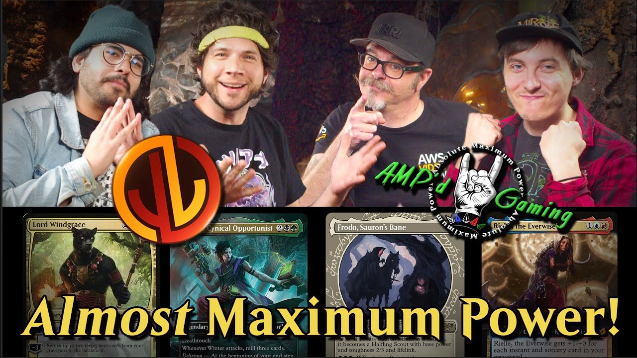 Almost Maximum Power! We play Optimized (Bracket 4) Commander with Jake from Martishius Magic