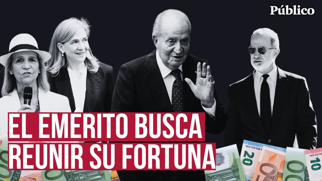 Así es el plan del emérito antes de morir: legar una gran fortuna a sus hijas y promover su reinado