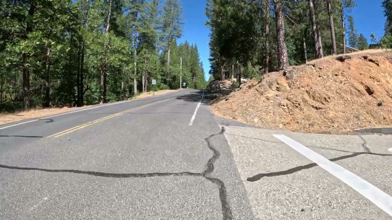 Pine Mountain Lake, Groveland California, about an hour from Yosemite. Biking the lake. Part 1 of 4