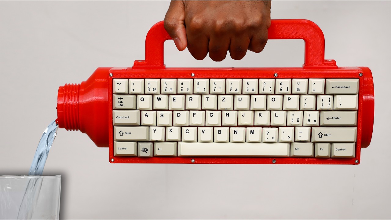 building a keyboard to help me stay hydrated