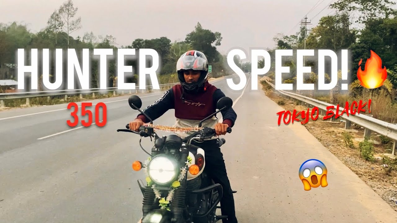 Hunter 350 Top Speed Test || All Gear Top speed Test | Desi Throttle 
