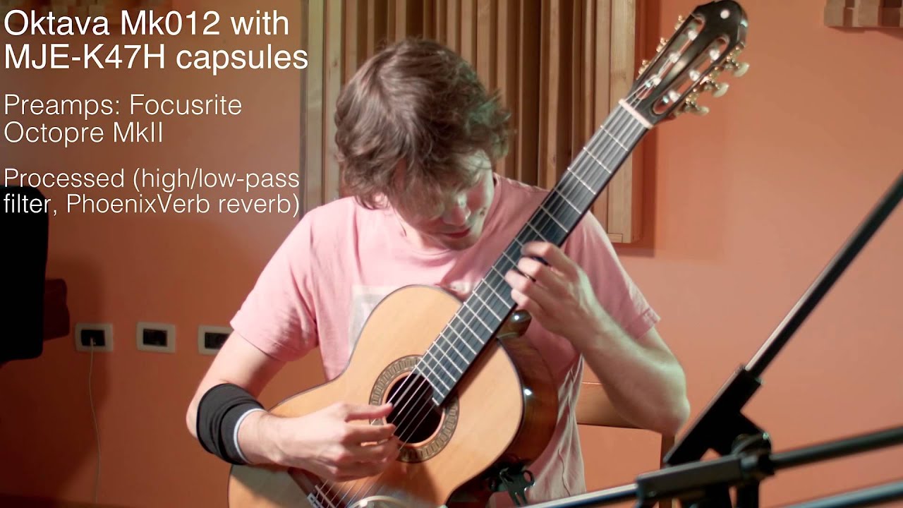 Classical Guitar Microphone Shootout (CM3, Mk-012, MJE-K47H) | Guitarise Test #3