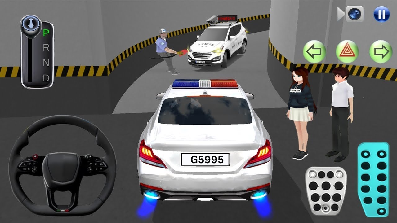 New Police Cars Transport to 🚛💥 Car Service Center - 3D Driving Class Simulation - Android game 2025