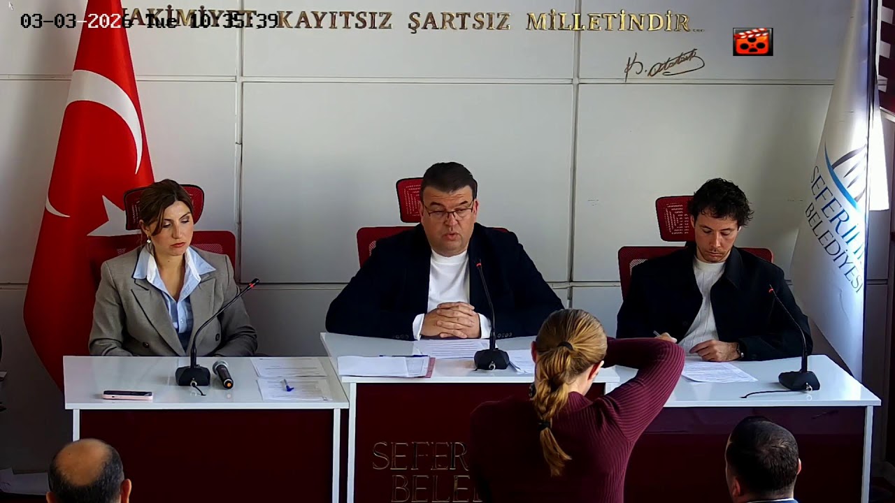 Seferihisar Belediyesi Mart 2026 Meclisi
