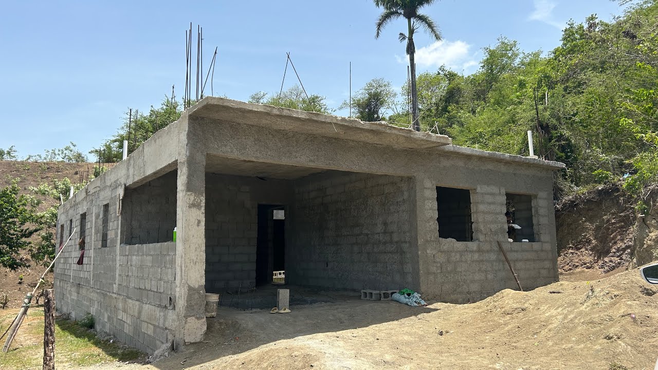 Building homes in Dominican Republic #dominicanrepublic #puertoplata #sosua #caberete