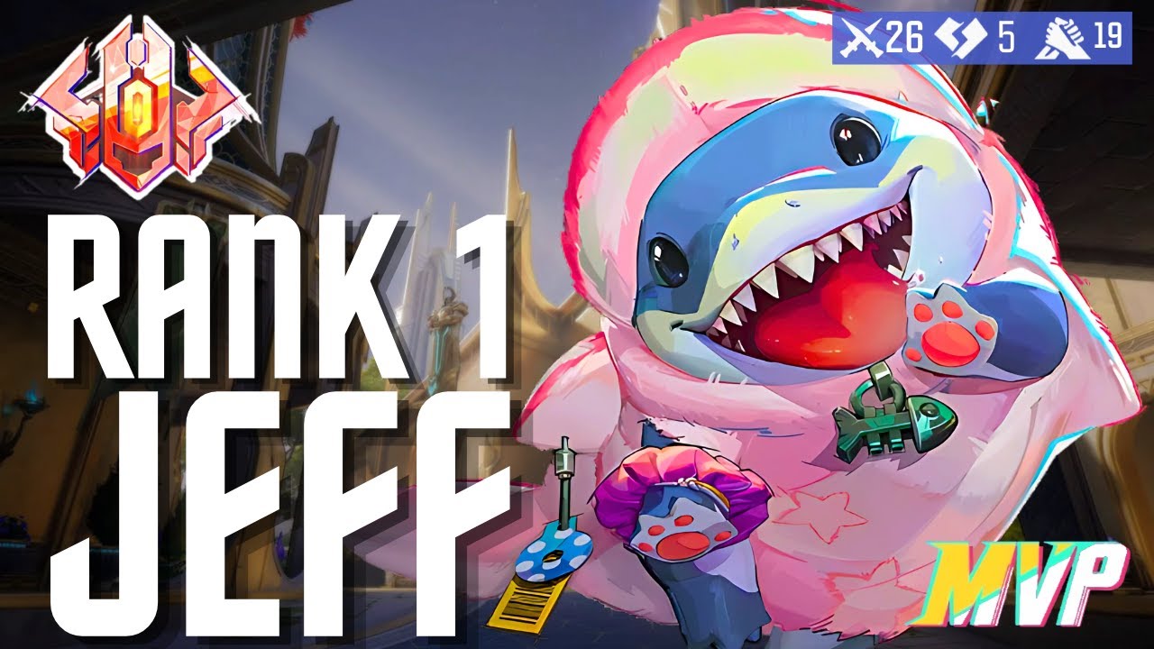 TweakTk | Rank 1 Jeff The Land Shark Gameplay | Season 2.5 | Marvel Rivals