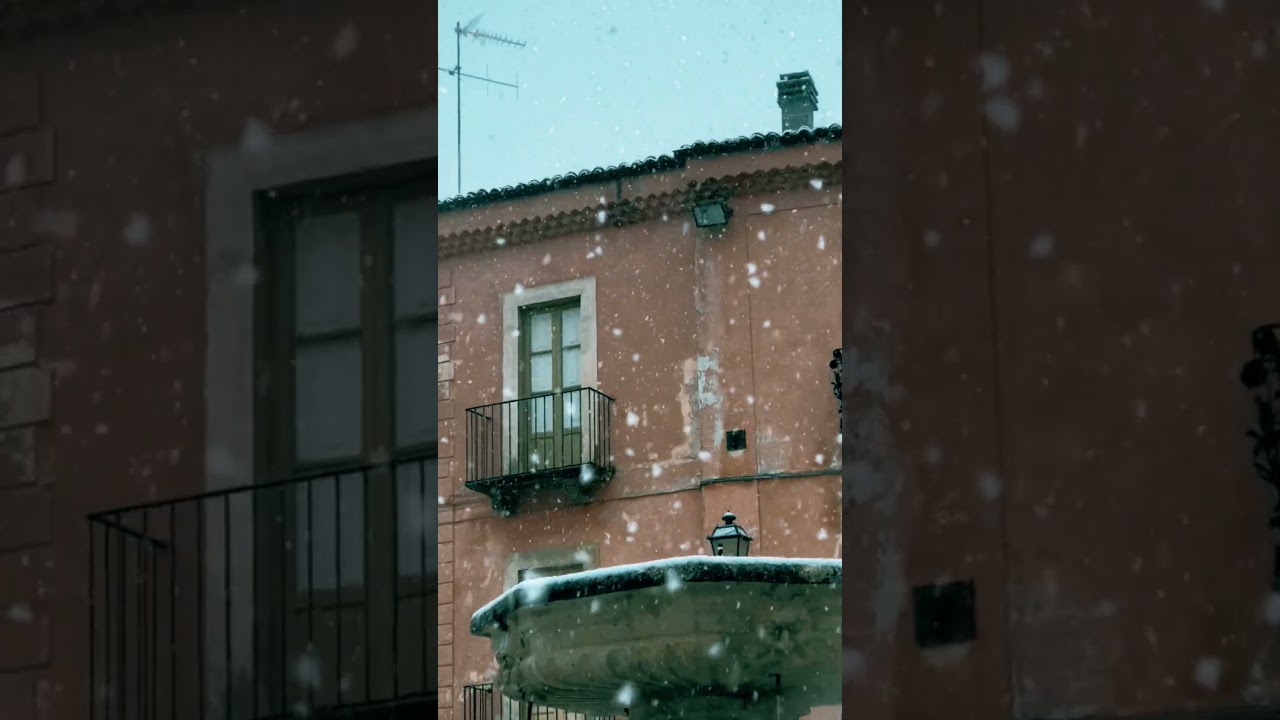 Pacentro con la neve  in Abruzzo #viaggiare #abruzzo #pacentro