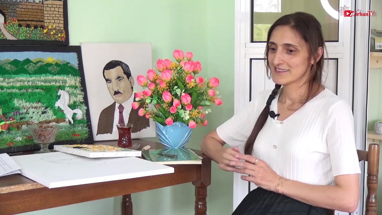 Dekorativ tədbiqi-sənət ustası Fərqiyyə Calalova 