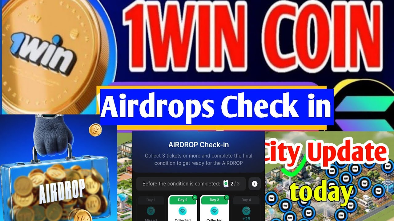💰 1Win Coin Airdrop Check-in Full Guide (Step-by-Step)