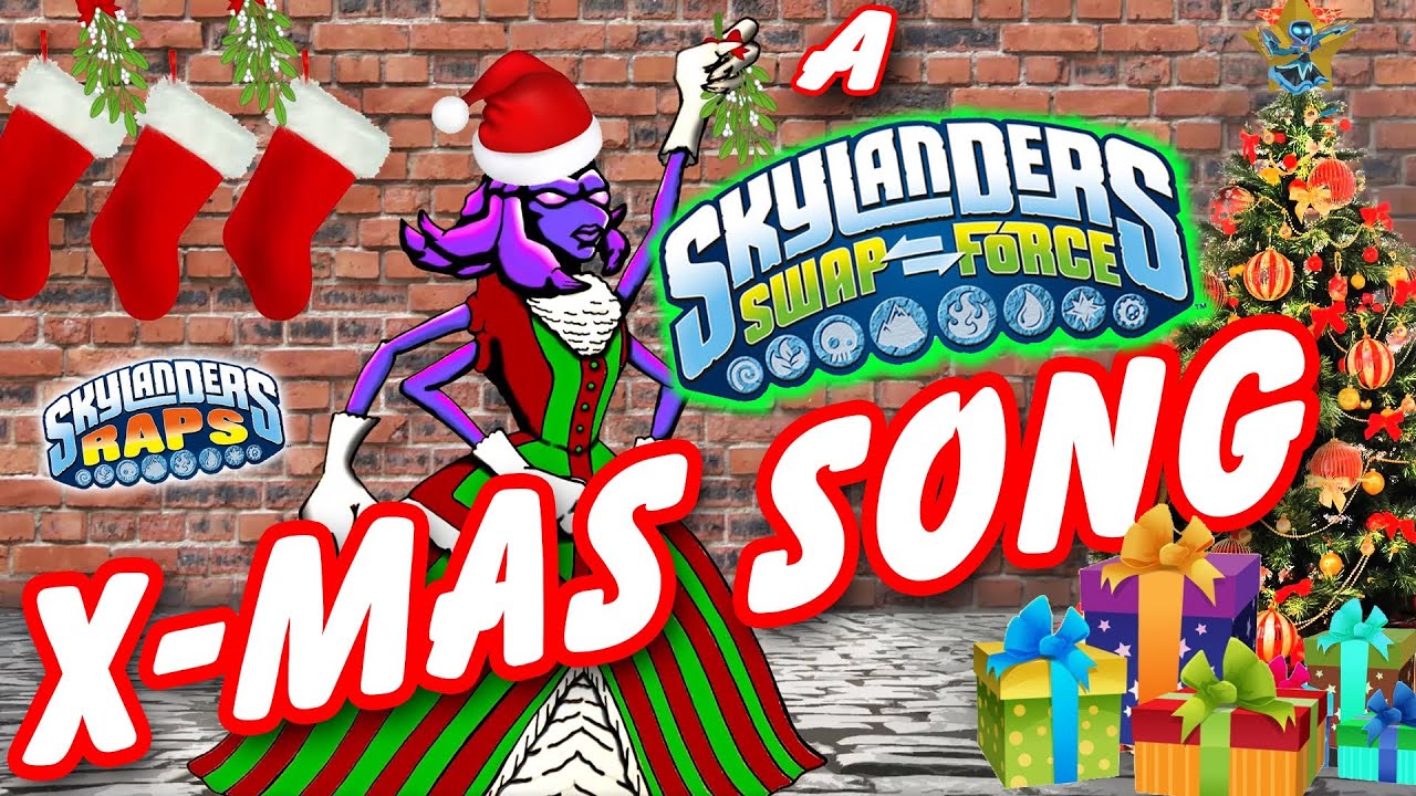 A Swap Force Christmas Song (Skylanders Raps) w/ Give Away - Wish You A Swapping X-Mas