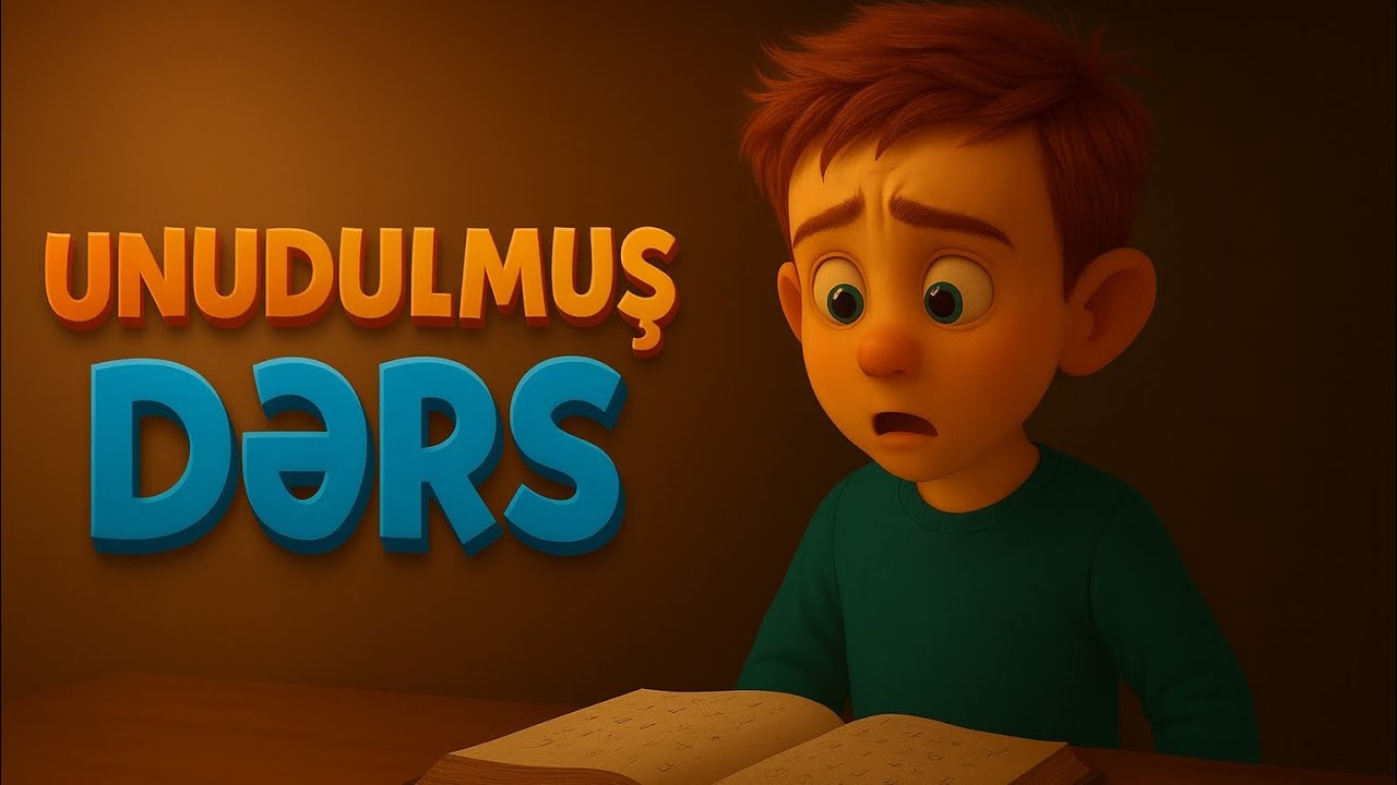 UNUDULMUŞ DƏRS azərbaycanca nağıl (Nağıl Boğçası)