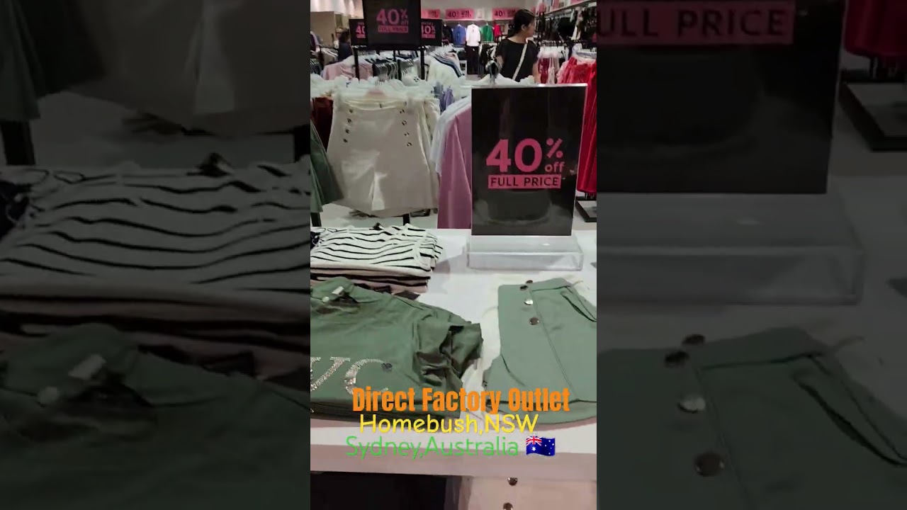 DFO Outlet, Homebush,NSW,Sydney,Australia 🇦🇺 #shorts #dfo #outletmall #nsw #sydney #australia