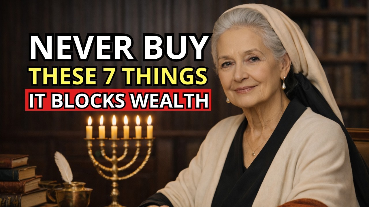 Rabbi Shoshana : Unbelievable! The 7 Things Jewish NEVER Buy (Why It Keeps You Poor Forever)
