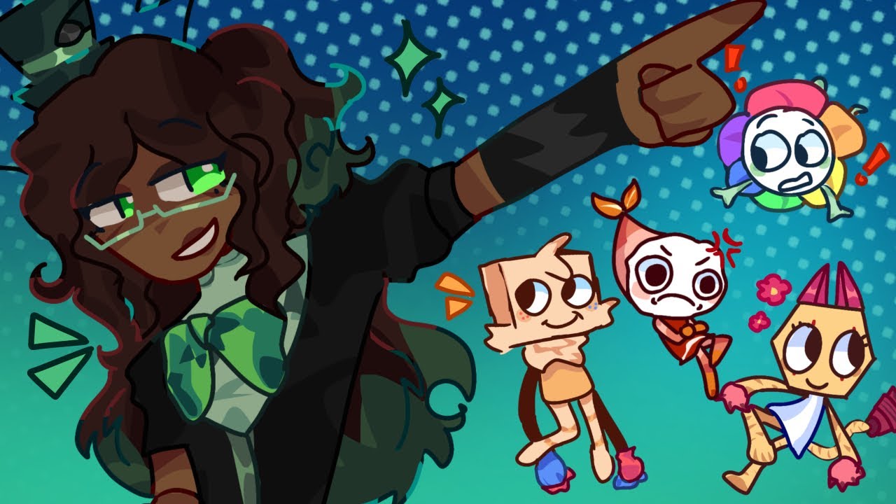 DANDYS WORLD CHARACTERS AS HUMANS
