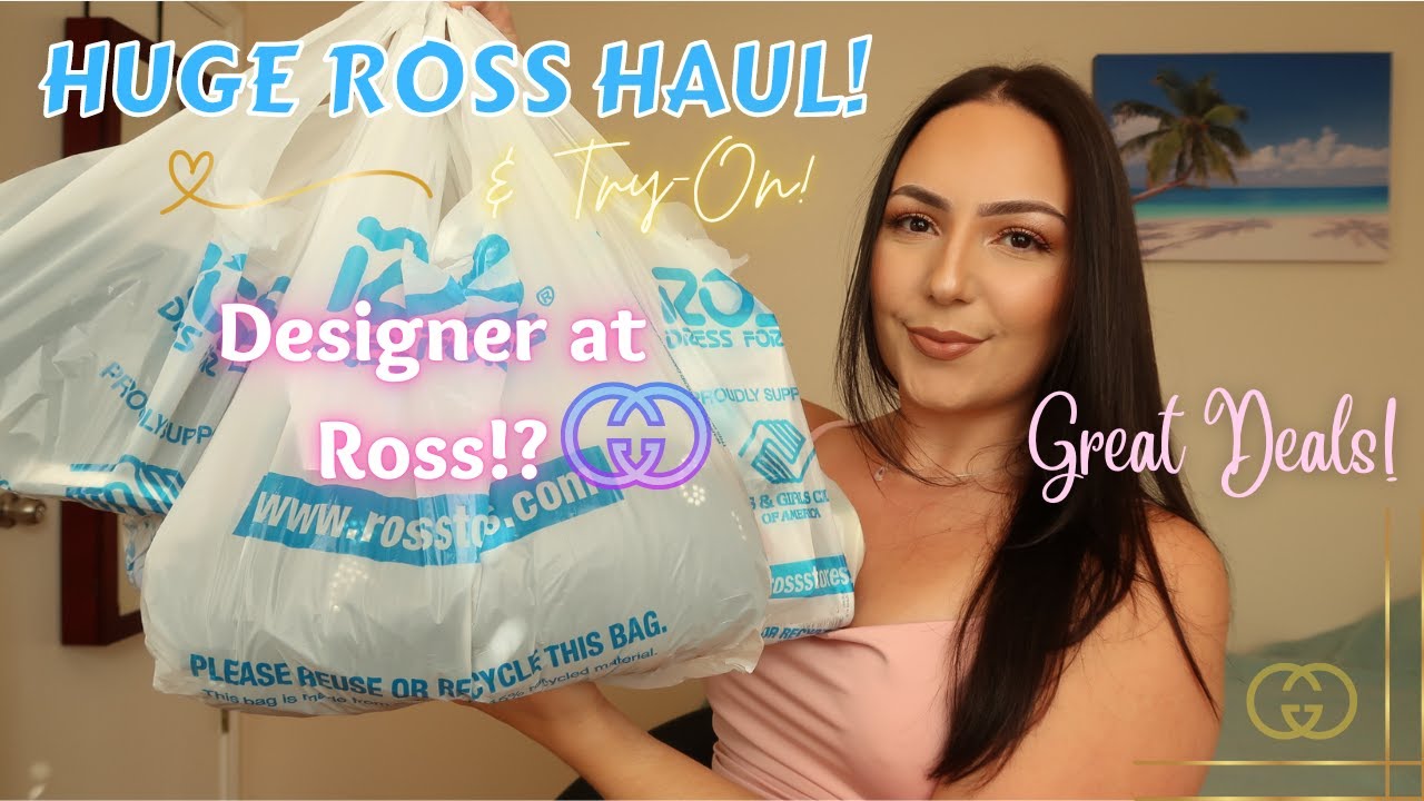 ROSS HAUL 2022! ✨ Luxury Designer ✨ at Ross!? Ross Try On Haul | Luxury on a Budget!