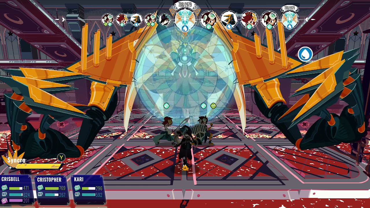 Cris Tales - Machine Boss Fight in Cinder's Forge