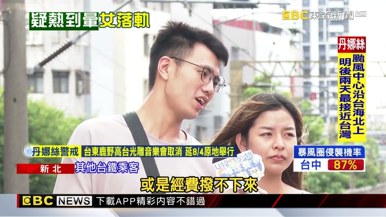 熱到暈？ 女突身體不適 摔落台鐵浮洲站月台@newsebc