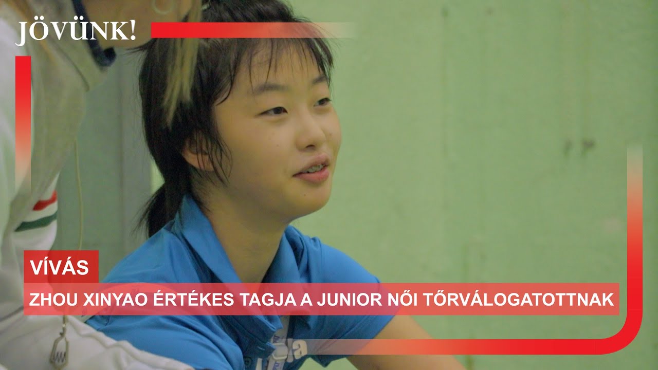 Zhou Xinyao értékes tagja a junior női tőrválogatottnak ⚔️ VÍVÁS