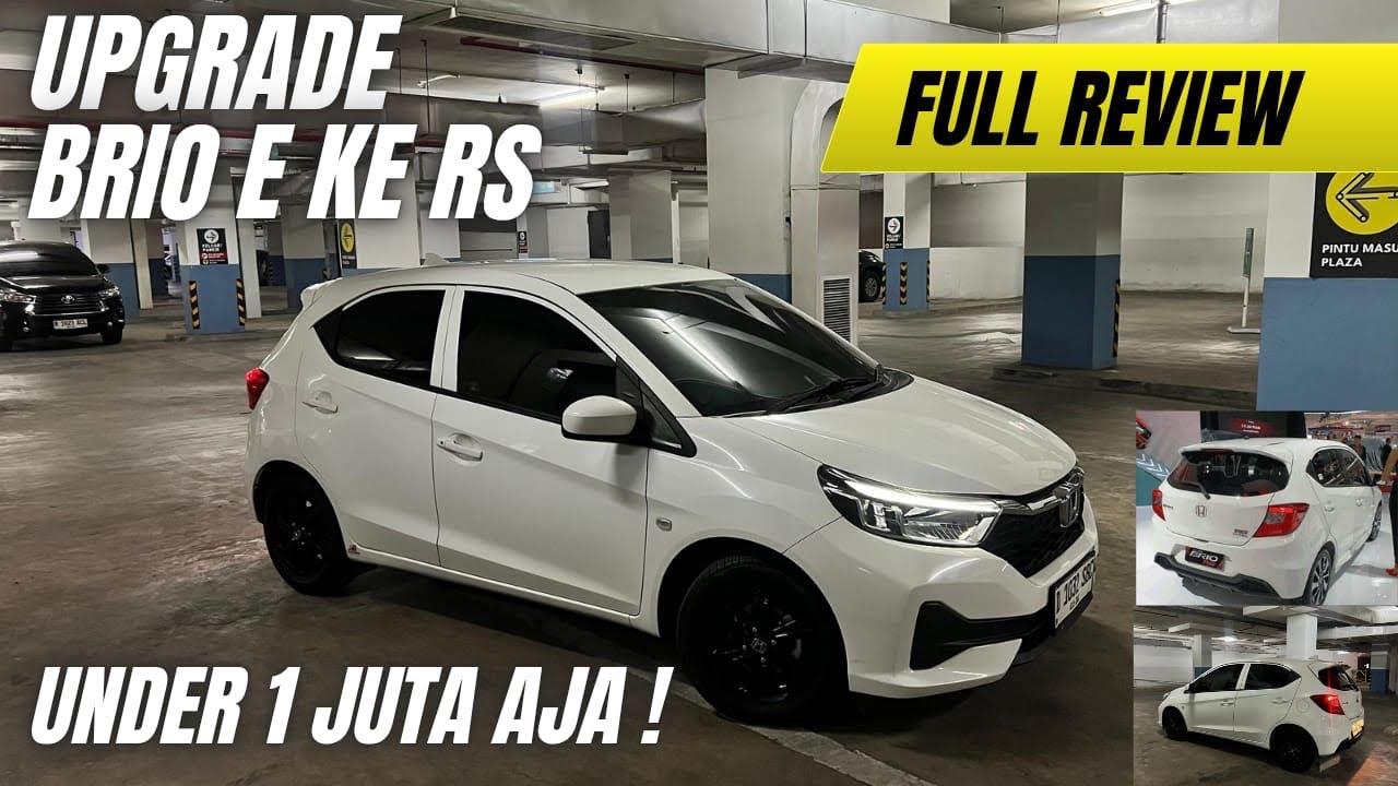 Hasilnya Ganteng Banget! Modif Brio E ke RS Budget Low