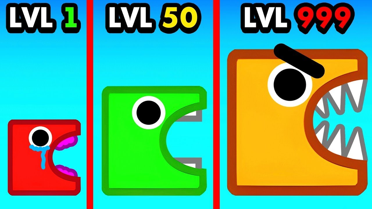 NVL 1 vs NVL 999 Comiendo Bloques