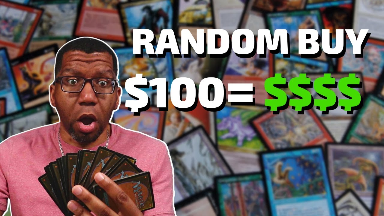 I Made So Much Money From a $100 Random Buy! | MTG Finance Singles
