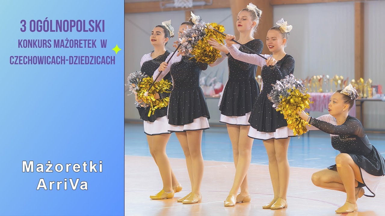 Miniformacja Mix ◾ Mażoretki ArriVa ◽ Junior ◾ Czechowice-Dziedzice PL