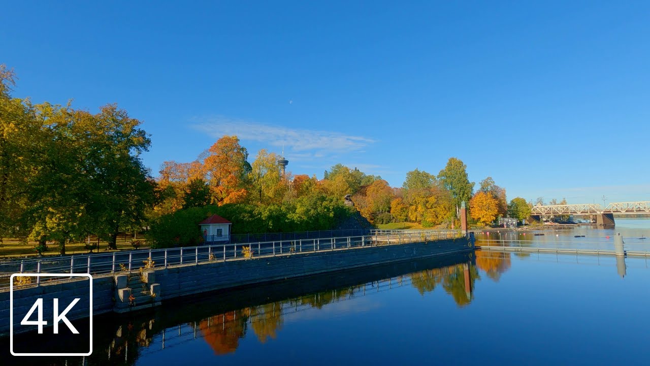【4K】 Sunny City Walk at Tampella Residential District