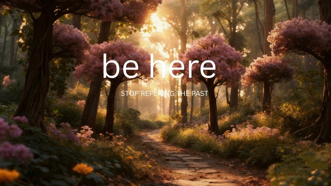 Be Here 🌸🌲 Stressful & Anxiety Relief at Insomnia Night  | Soft for Overthinking - Forget me not