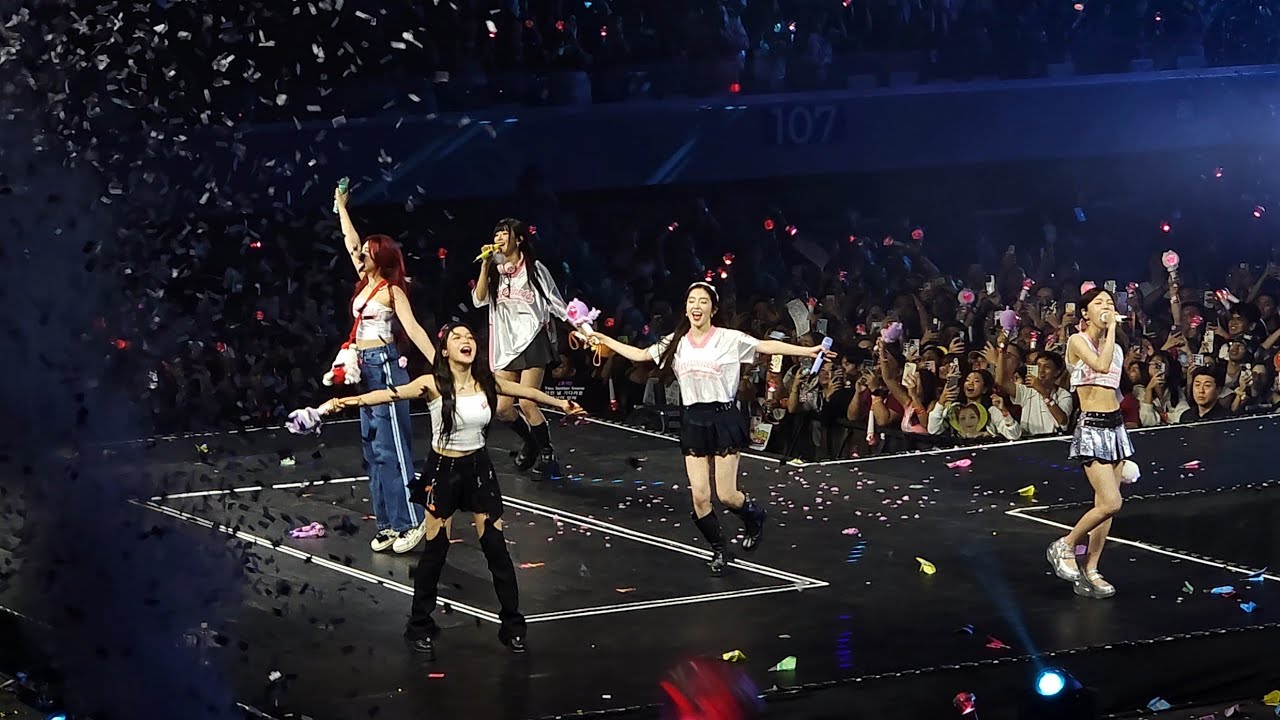 20240914 레드벨벳 Red Velvet Fancon Tour in Manila - You Better Know + Confetti & Paper Plane Reaction