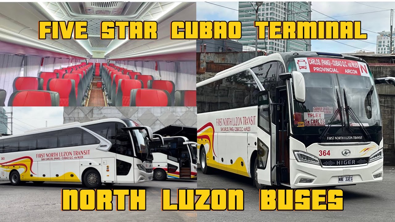FIVE STAR CUBAO TERMINAL | NORTH LUZON BUSES.| Part -1.
