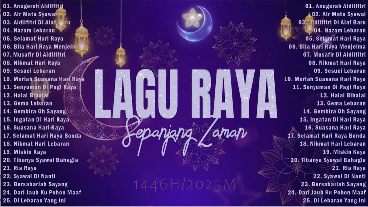 Koleksi Lagu Raya Aidilfitri 1447H/2026M | 30 Lagu Raya Nostalgia & Evergreen ✨✨✨
