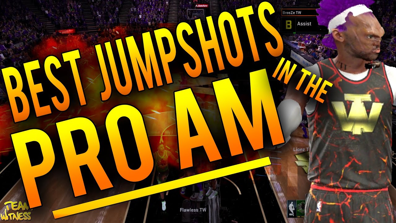 NBA 2K16 Tips: Best JUMPSHOT Guide - Best Jumpshots in The GAME For MyPark/ProAm! (TUTORIAL)