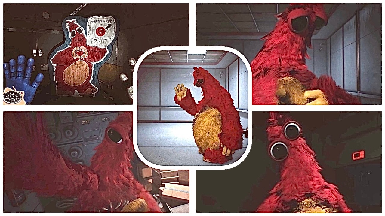 Poppy Playtime Chapter 5 - Chum Chompkins All Scenes HD.