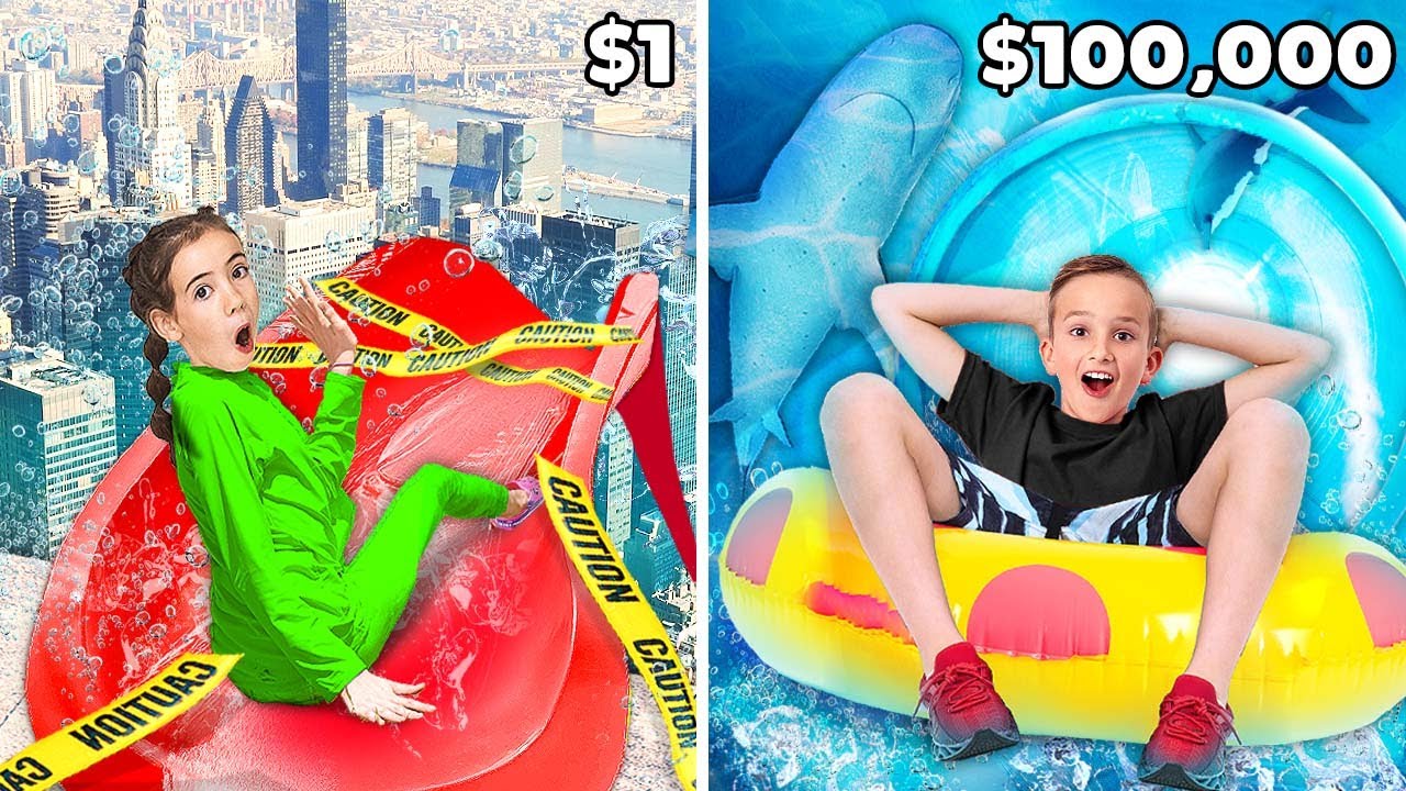 TANTANGAN TAMAN AIR $1 VS $10,000!
