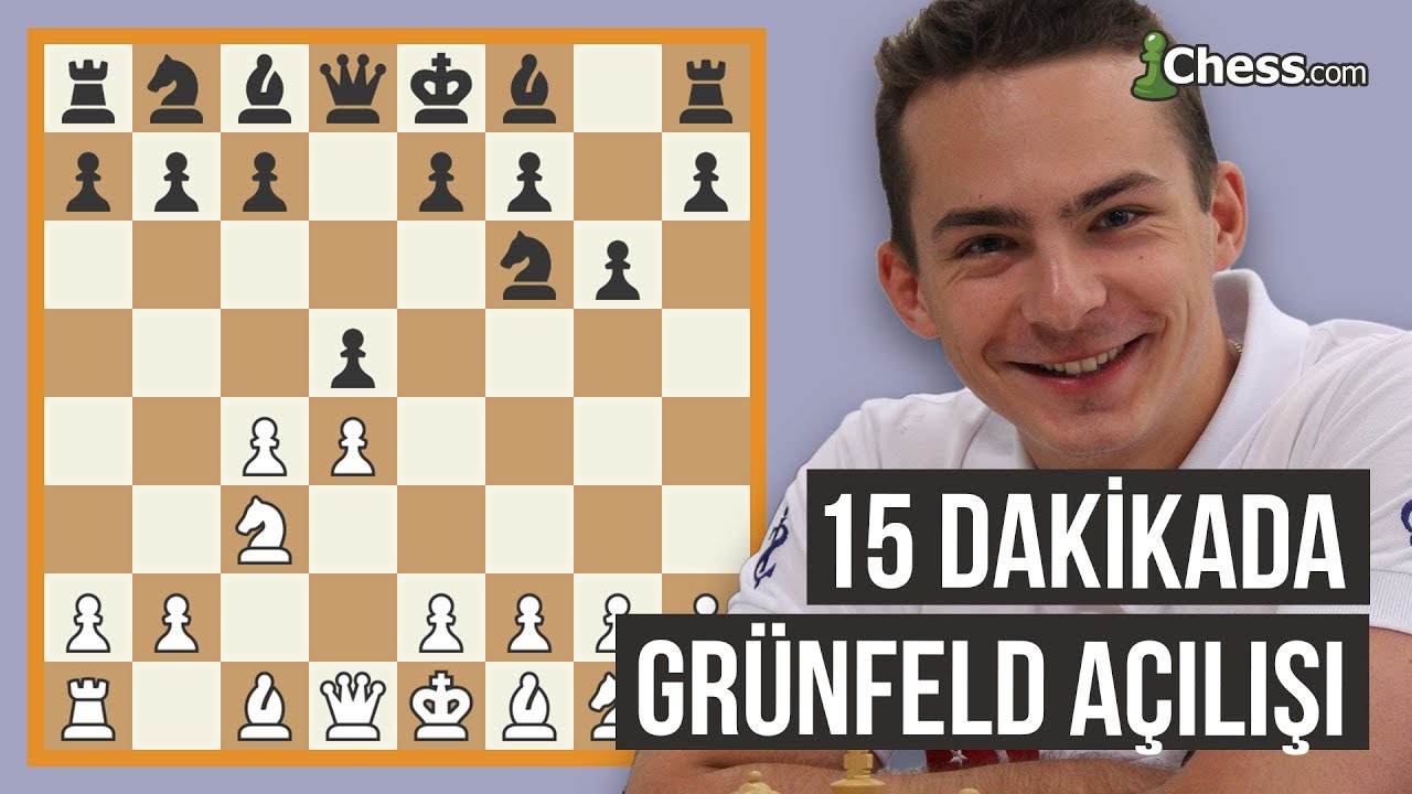 GM Alexander Ipatov'dan Satranç Açılışları | 15 Dakikada Grünfeld Açılışı