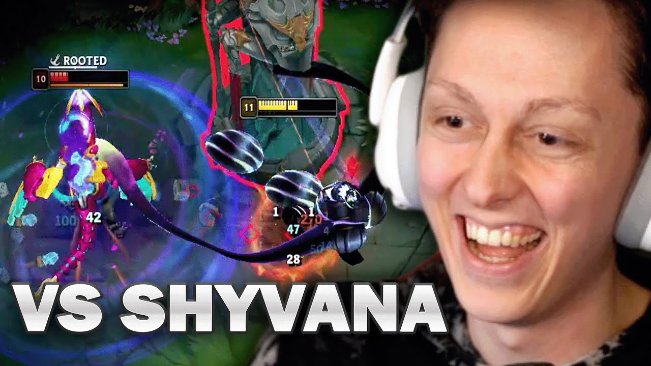 Der Blobmann gegen full AP SHYVANA Toplane