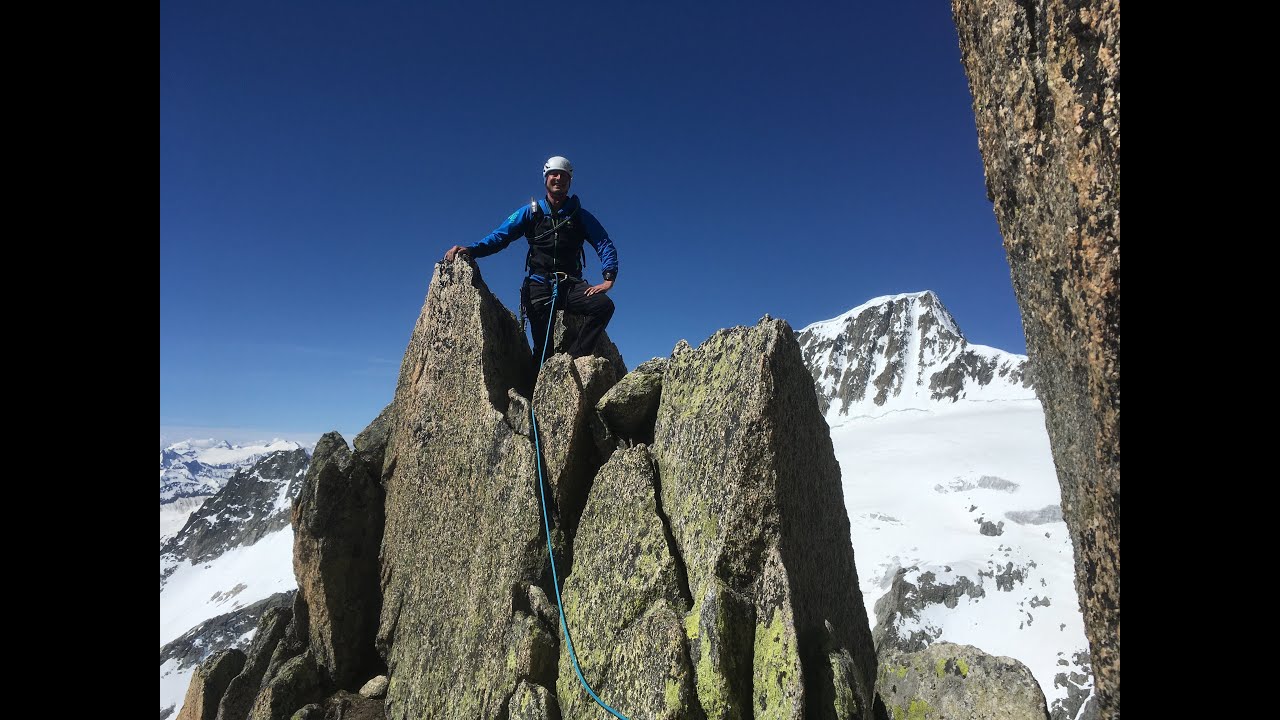 Gletschhorn Südgrat - Alpine Klettertour auf 3304müM