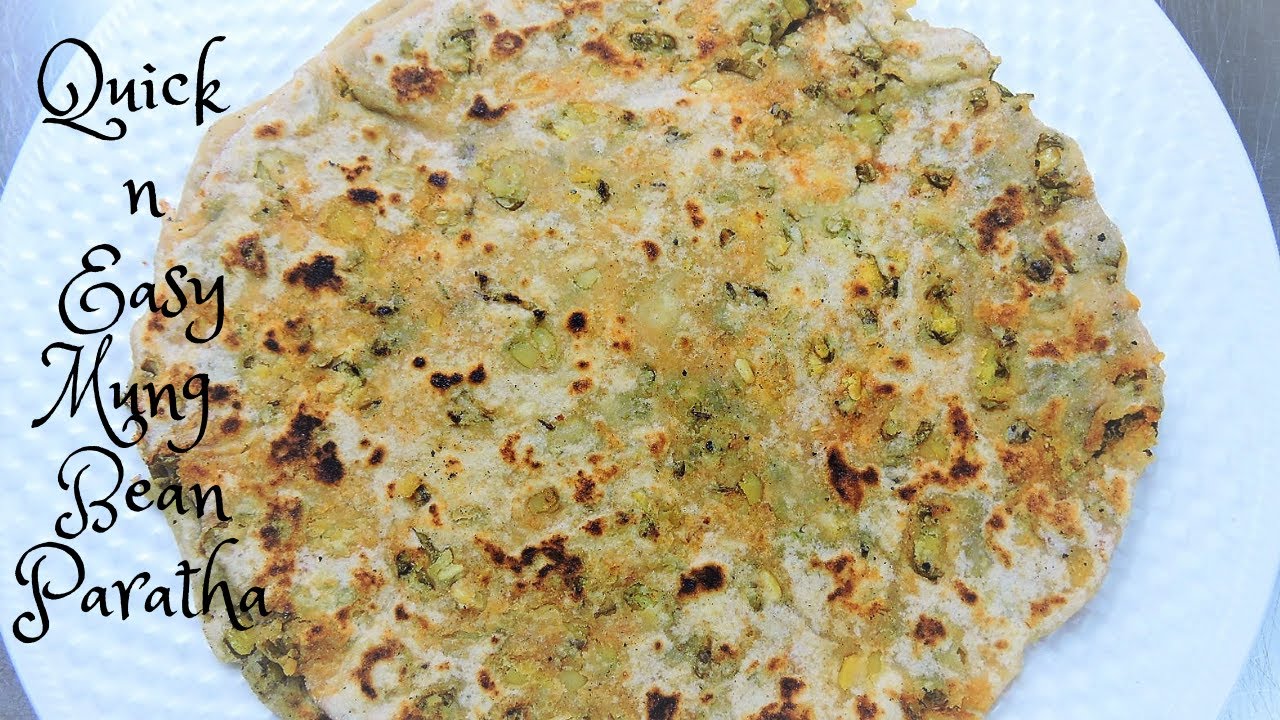 Quick n Easy Mung Bean Stuffed Flatbread |Moong  Bean Paratha | Vegan Special | Divine Veg And Vegan