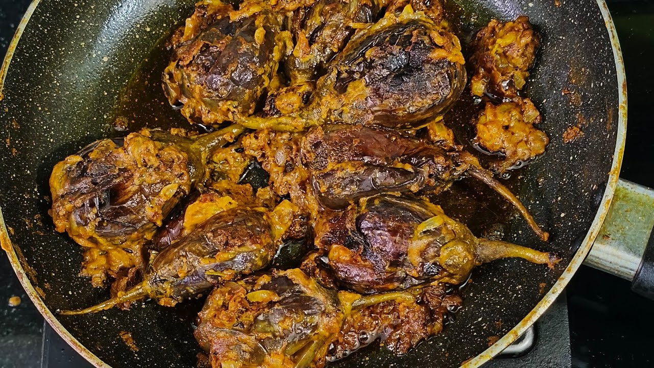 Make It This Way and It’s Ready in 5 Minutes 😋 | Stuffed Brinjal Masala