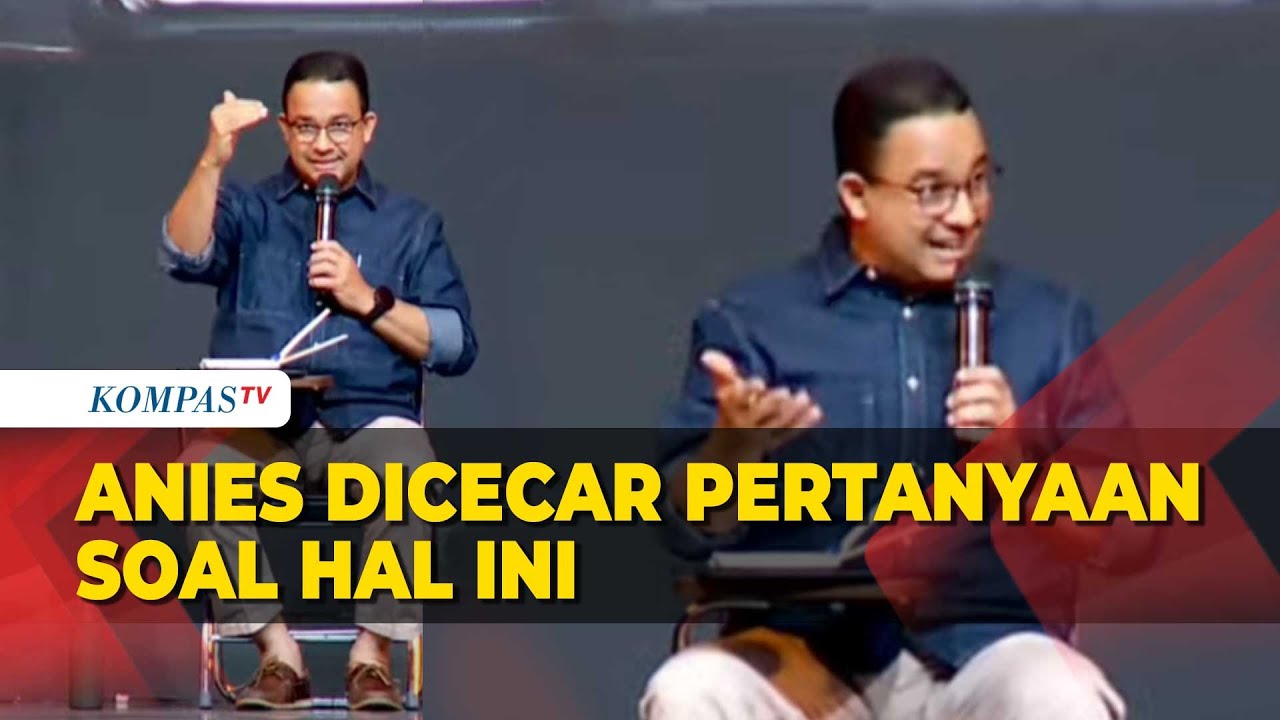 Momen Anies Ditanya Soal Pendidikan hingga Kepemimpinan di Ideafest 2023
