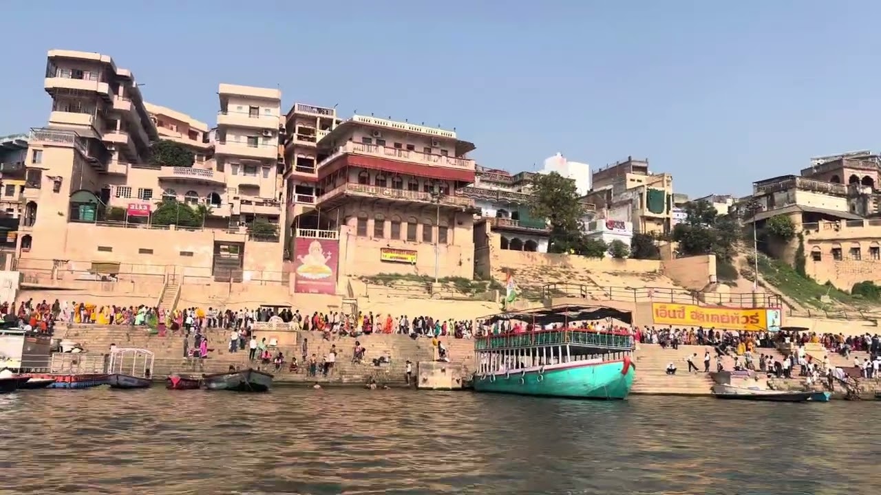 గంగా నది కాశీ ఘాట్లు #kashi #tourism #indiantourism #lordshiva