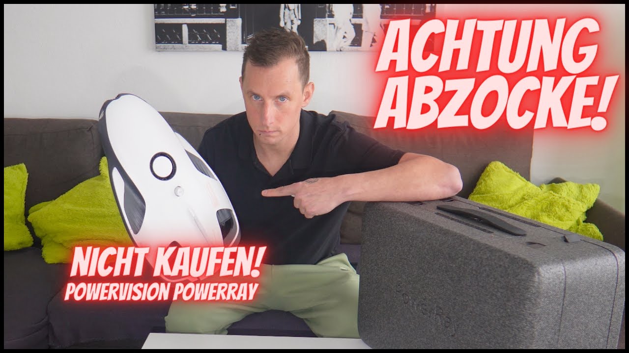 Warum ihr euch NICHT die PowerRay UNTERWASSER DROHNE kaufen solltet!