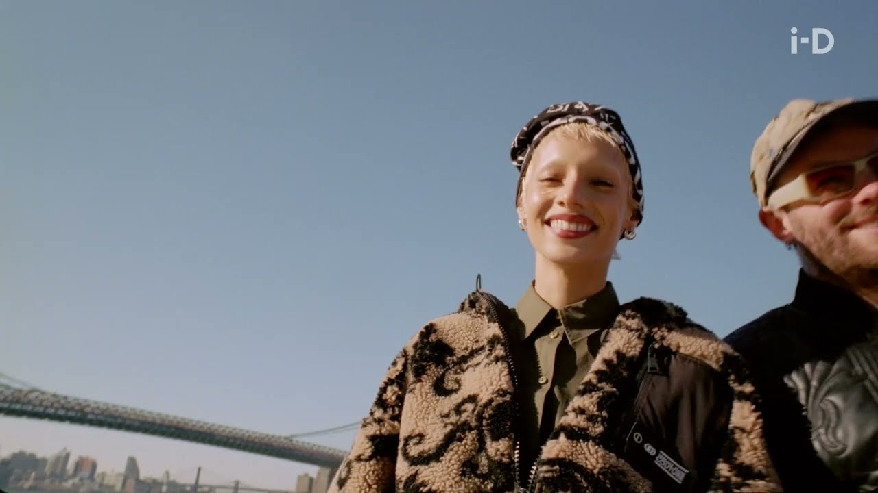 Jazzelle Interview for i-D x Versace Jeans Couture