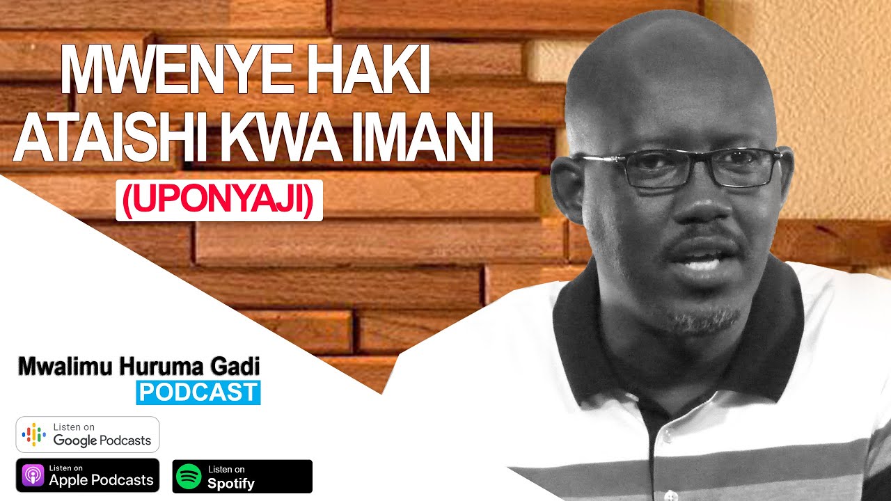 C7: MWENYE HAKI ATAISHI KWA IMANI - uPONYAJI | MWL. HURUMA GADI | 24/11/2019